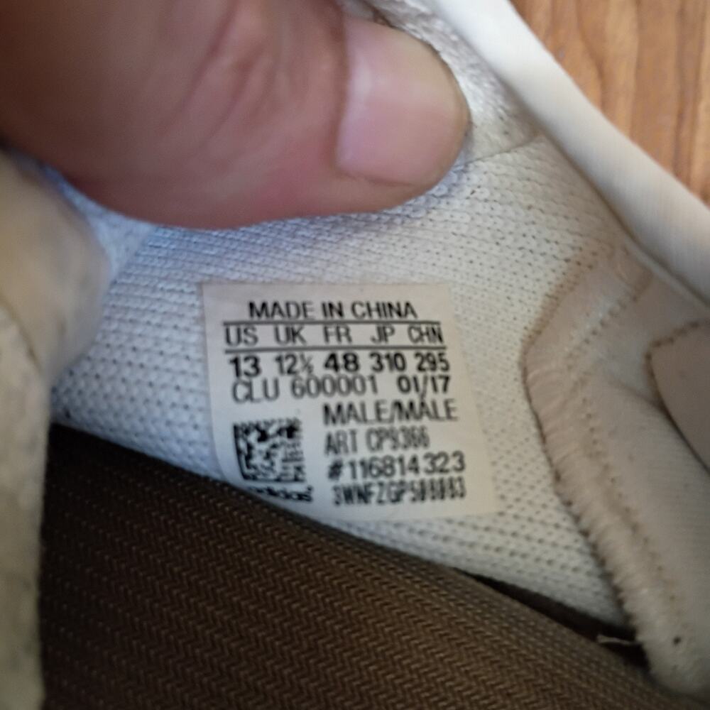 adidas Yeezy Boost 350 V2 Low Cream White / Triple White Pre Owned size 13 - Picture 8 of 8